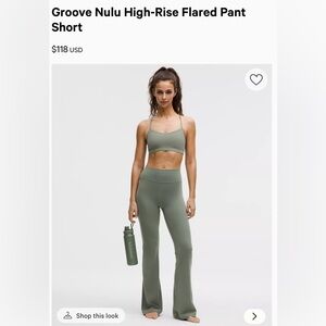 Lululemon Groove Nulu pant - NWOT sz 4 - slate blue